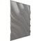 Ekena Millwork 19 5/8in. W x 19 5/8in. H Modern Wave EnduraWall Decorative 3D Wall Panel Covers 2.67 Sq. Ft. WP20X20MWCST - alternate 6
